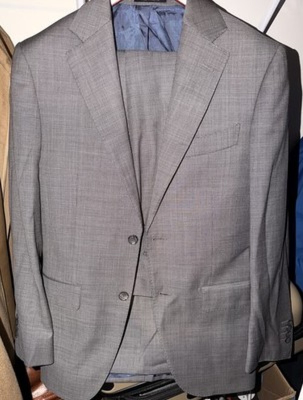 SuitSupply Zignone Tropical Wool 2 Piece Suit 34R 30x32